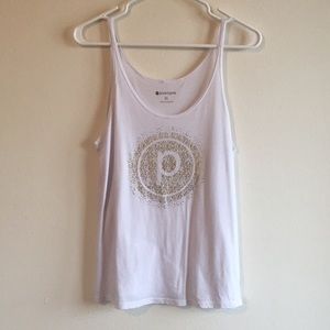 Gold Foil Circle P Tank